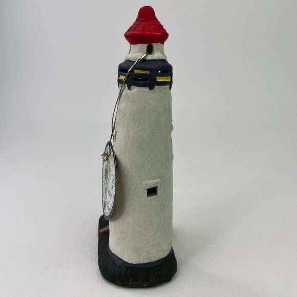 Lighthouse Collection Tawas Point, MI. Ceramic Lighthouse  7.5"  Nautical w/ Tag - Picture 4 of 7